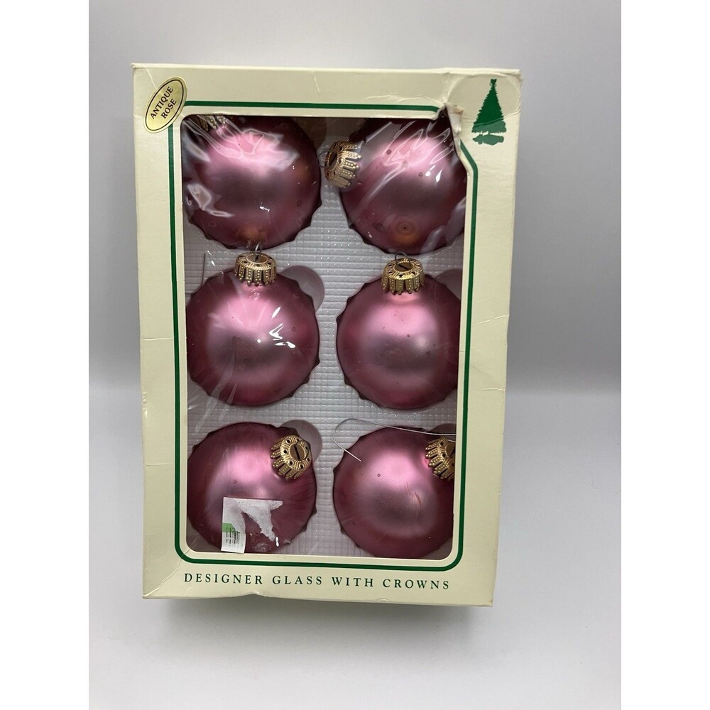 vintage krebs glass christmas ornaments